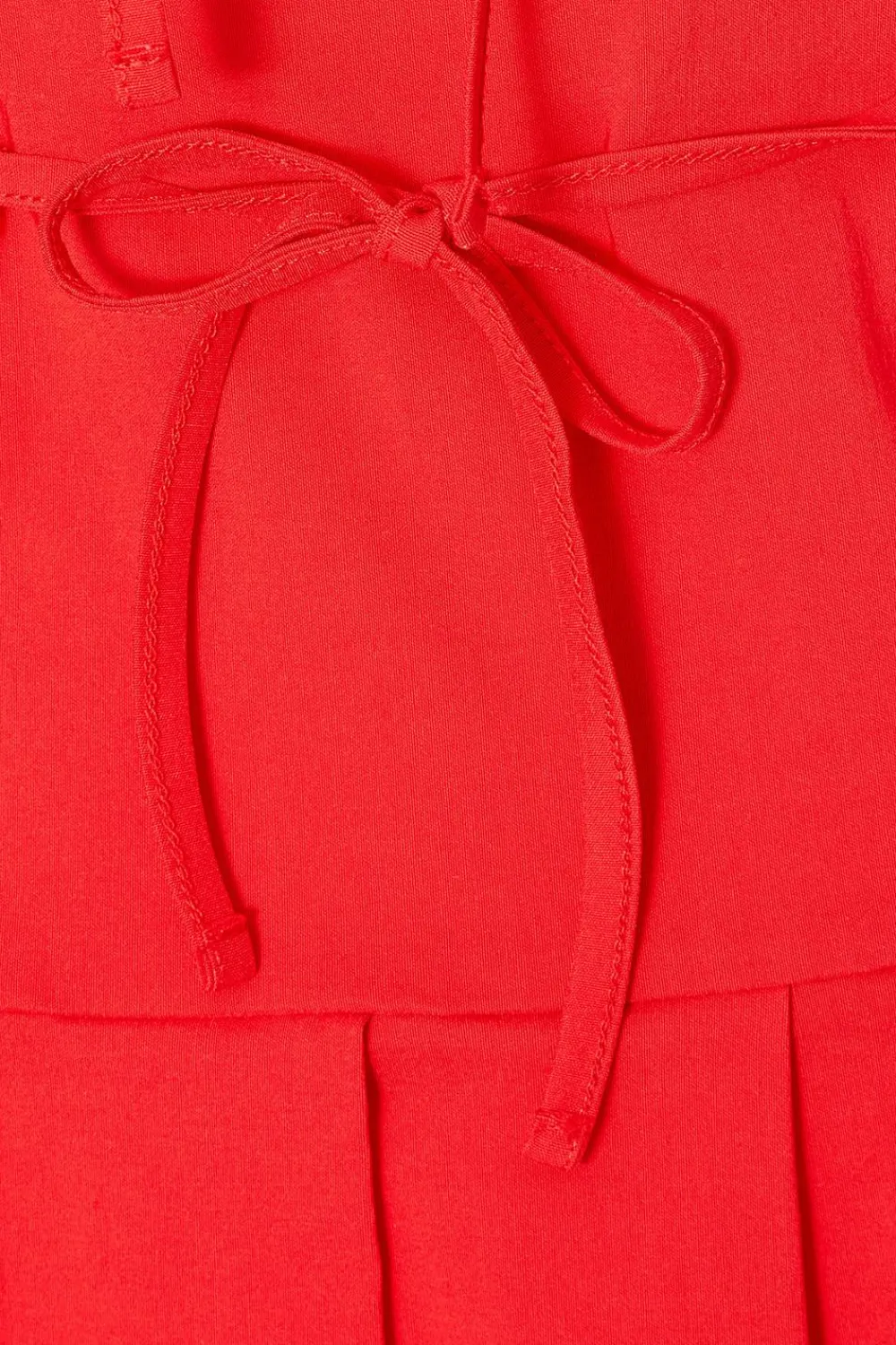 Quiz Trending: Red|Going Out>Tie Front Mini Dress