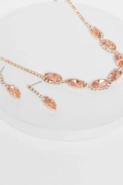 Quiz Jewellery Sets|Jewellery>Diamante Swirl Jewellery Set