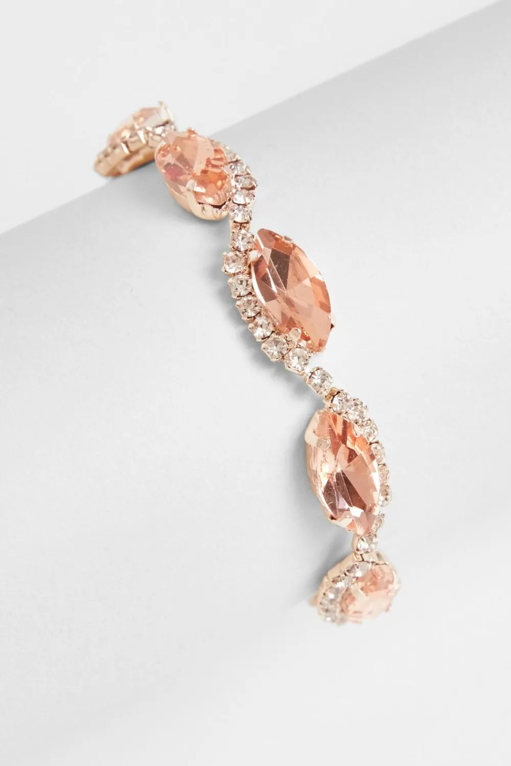 Quiz Jewellery Sets|Jewellery>Rose Gold Jewel Toggle Bracelet
