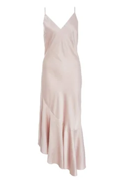 Quiz Prom Dresses|Evening Dresses>Satin Asymmetric Midaxi Dress