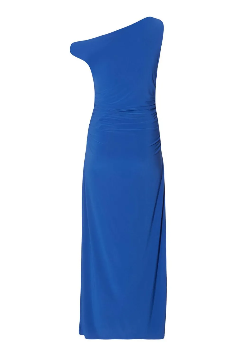 Quiz Day At The Races|Christening Guest>Royal Blue Asymmetric Midaxi Dress