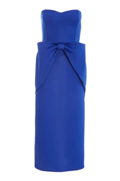 Quiz Evening Dresses|Christening Guest>Royal Blue Bandeau Midaxi Dress
