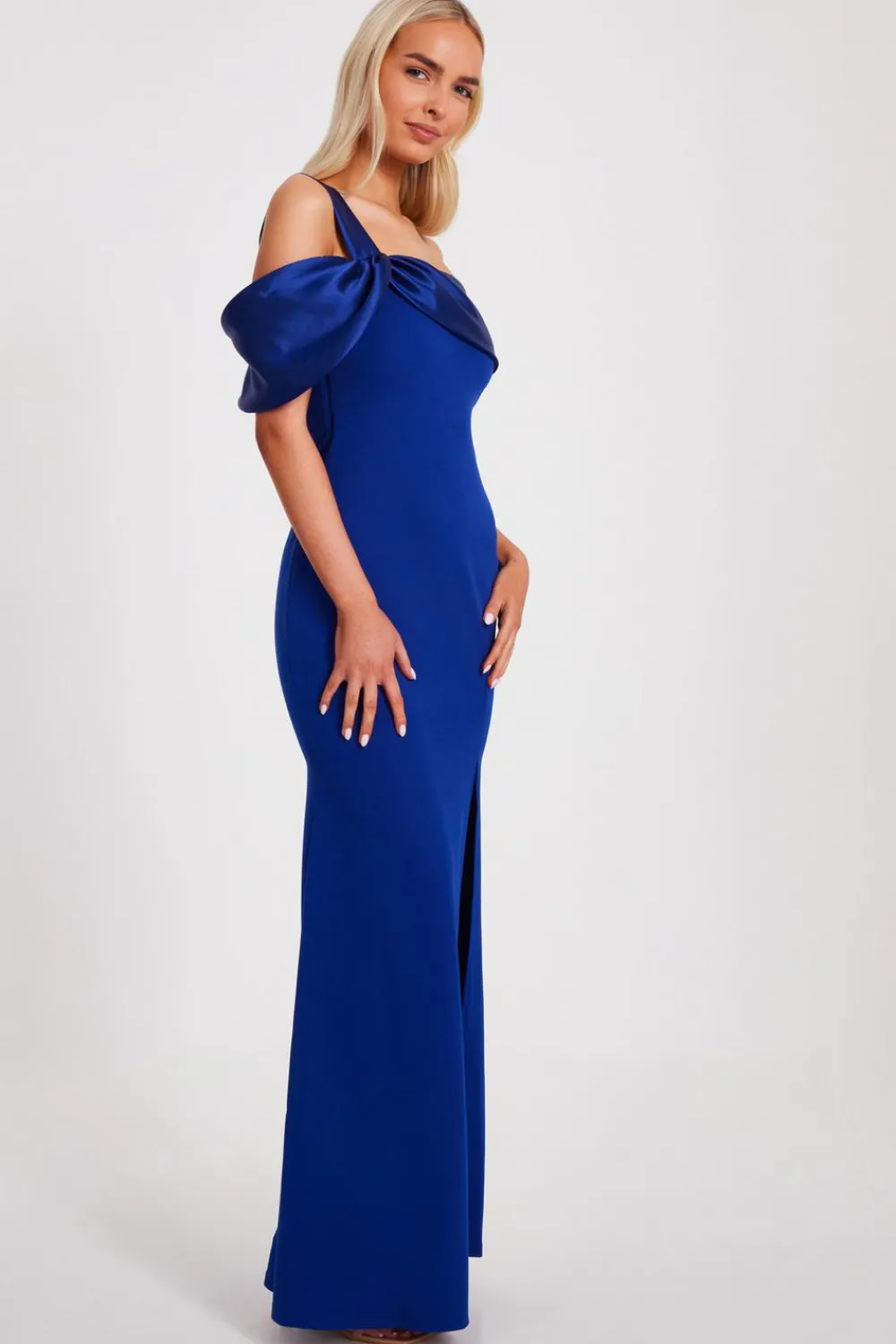 Quiz Evening Dresses|Dresses>One Shoulder Maxi Dress