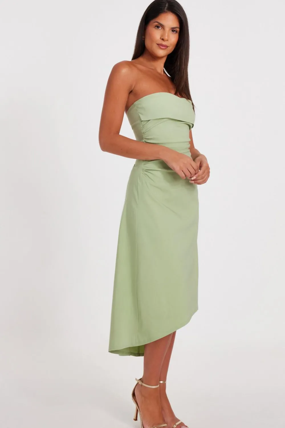 Quiz Day At The Races|Christening Guest>Bandeau Midi Dress
