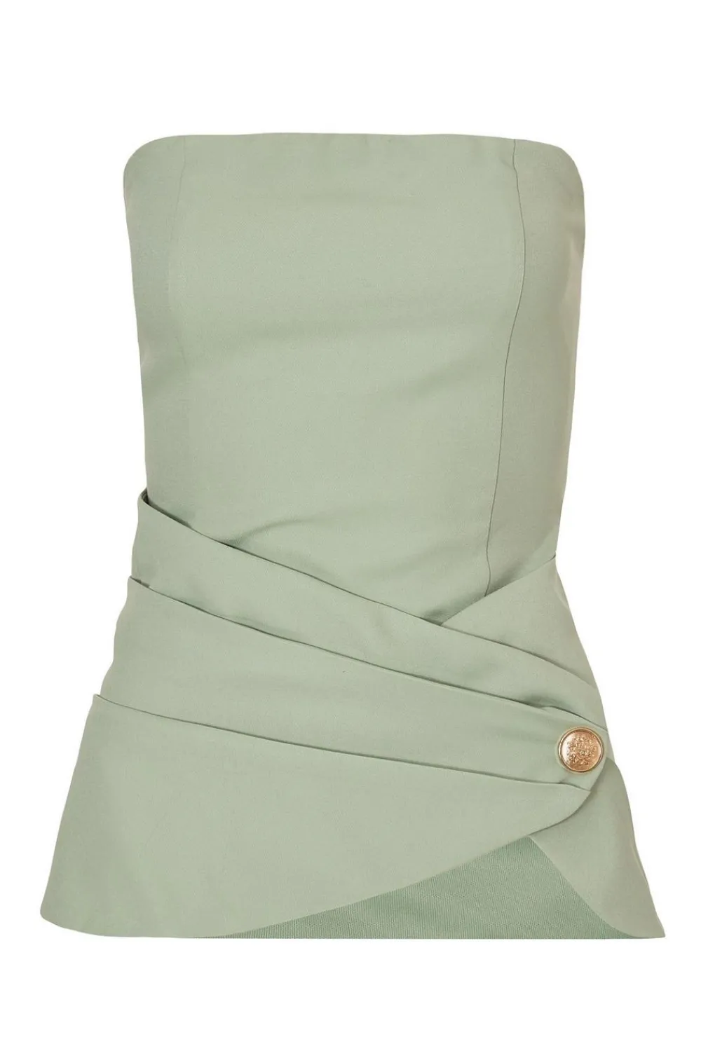 Quiz Going Out Tops|Day Tops>Sage Bandeau Wrap Top