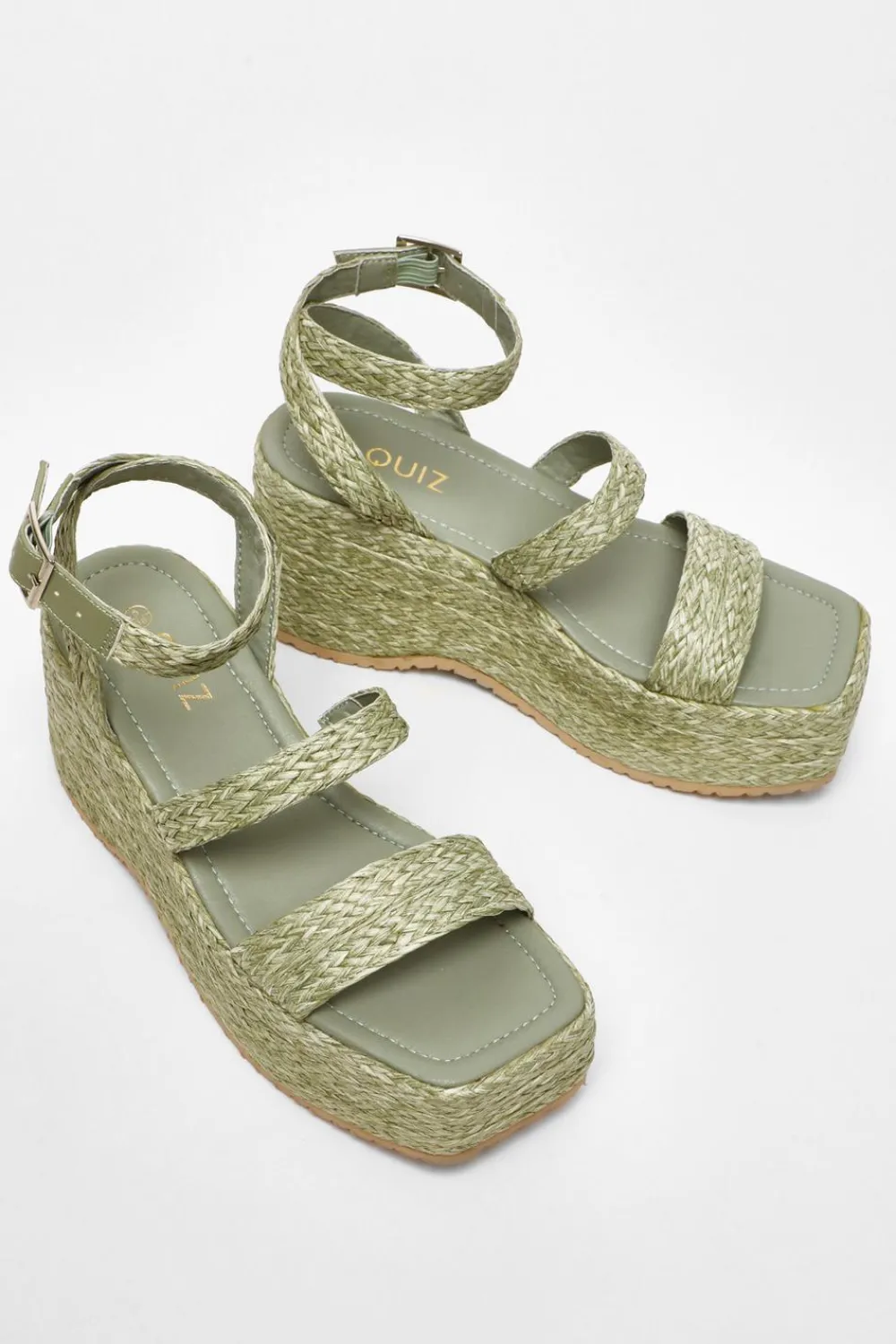 Quiz Wedges|Sandals>Chunky Platform Wedges