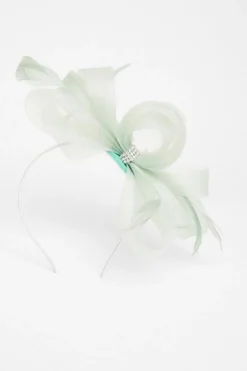 Quiz Wedding Accessories|Fascinators>Diamante Bow Headband Fascinator