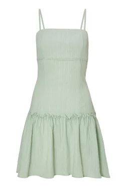 Quiz Summer Clothes|Holiday>Sage Frill Mini Dress