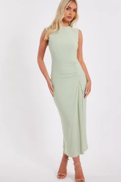 Quiz Day At The Races|Christening Guest>Ruched Bodycon Midaxi Dress