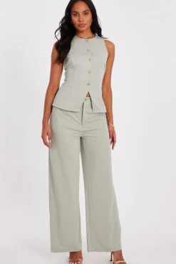 Quiz Day At The Races|Christening Guest>Wide Leg Trousers