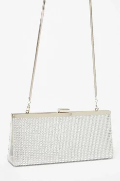 Quiz Bags|Shoe & Bag Sets>Diamante Clutch Bag