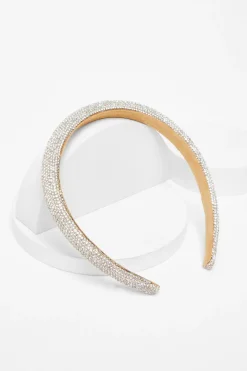 Quiz Hair Accessories>Silver Diamante Headband