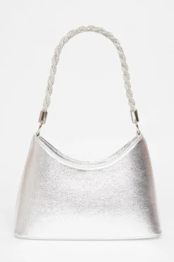 Quiz Bags|Occasion Accessories>Diamante Twist Handle Bag