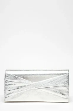 Quiz Bags|Prom & Ball>Foil Twist Clutch Bag