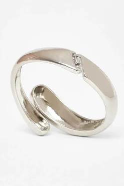 Quiz Jewellery|Holiday Accessories>Silver Spiral Cuff Bracelet