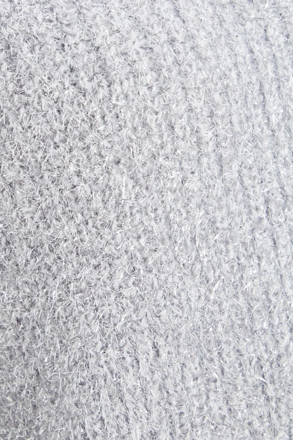 Quiz Knitwear|Jumpers>Silver Tinsel Knit Jumper