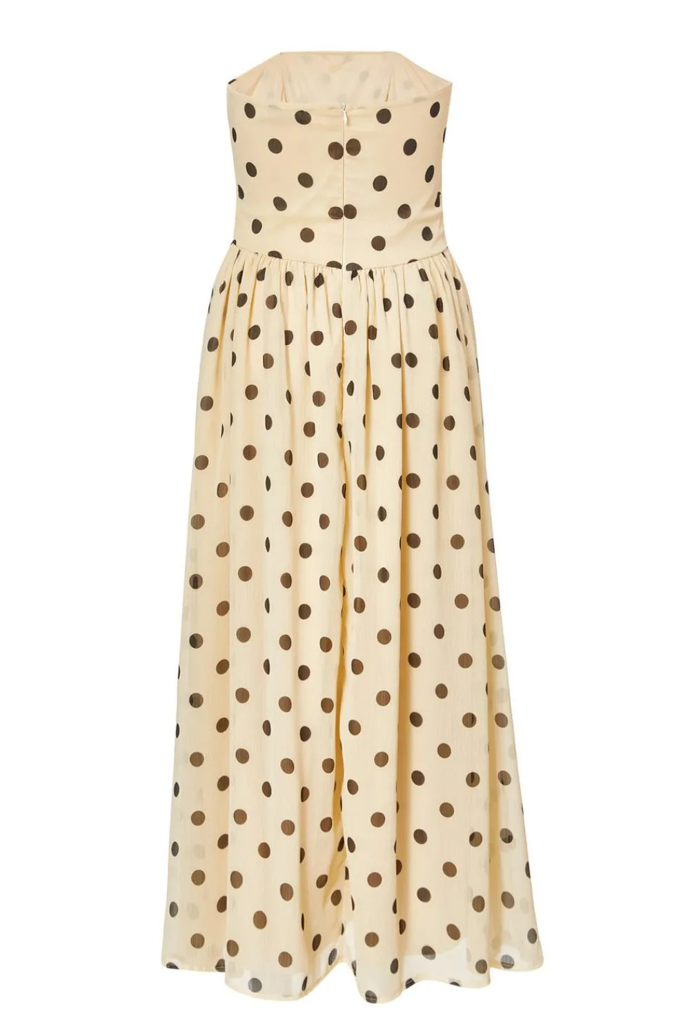 Quiz Christening Guest|Summer Clothes>Chiffon Polka Dot Midi Dress