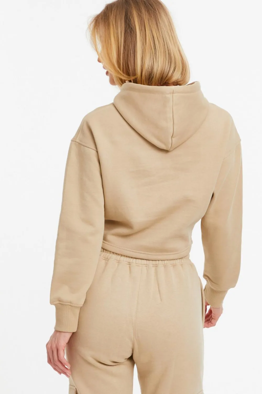 Quiz Everyday Essentials|Co-Ords>Cropped Corset Hoodie