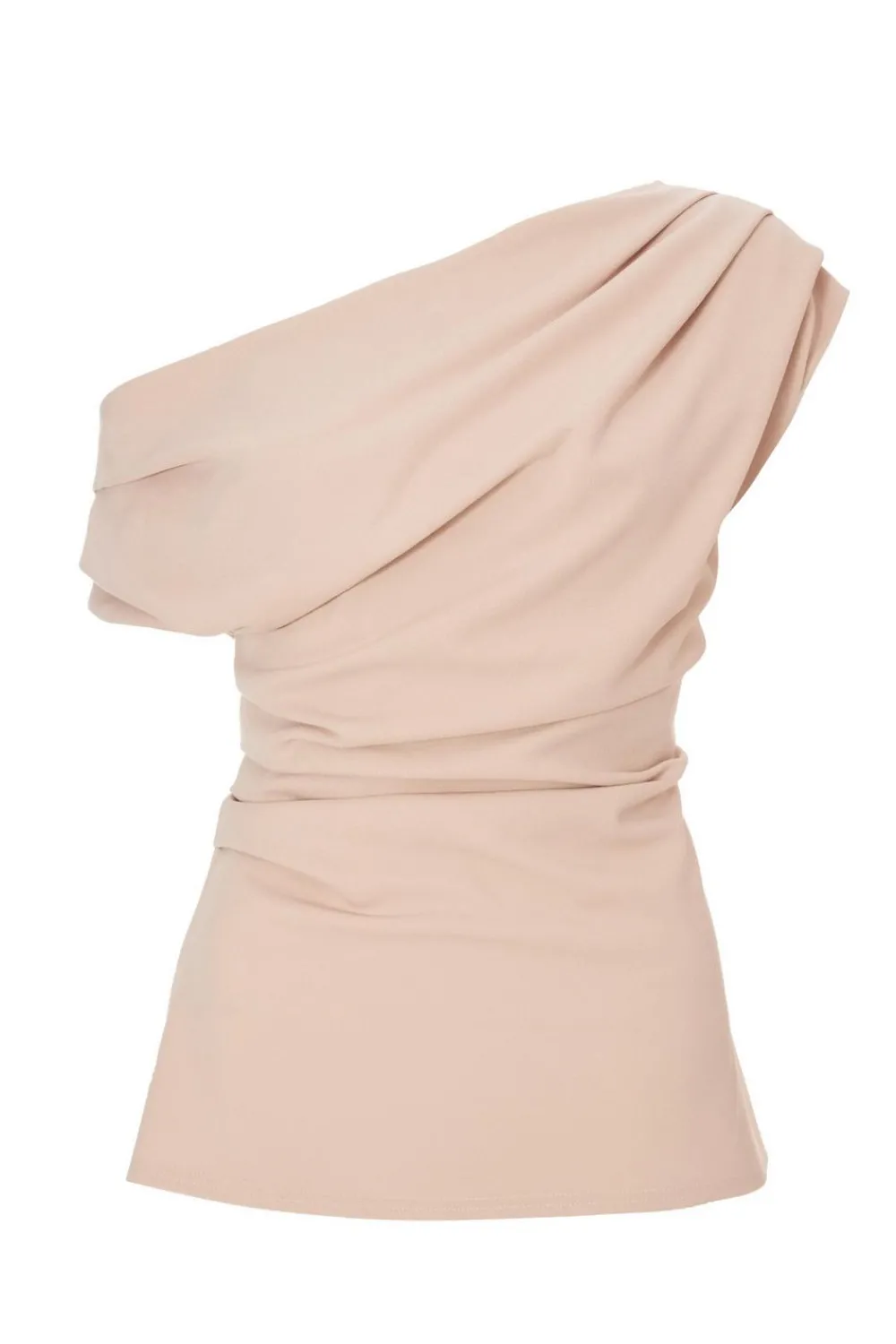 Quiz Going Out Tops|Day Tops>Stone Drape Neck Top