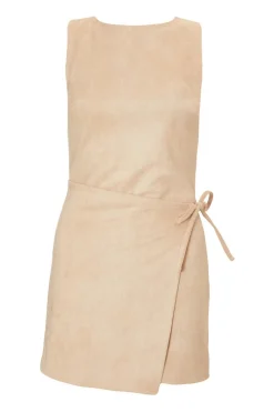 Quiz Playsuits|Summer Clothes>Faux Suede Playsuit