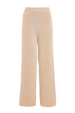 Quiz Workwear|Trousers>Knit Wide Leg Trousers