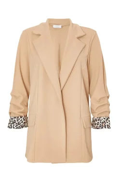 Quiz Workwear|Modest>Printed Cuff Blazer
