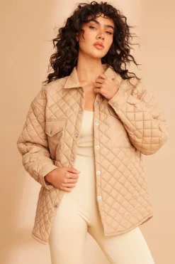 Quiz Jackets & Coats>Quilted Shacket