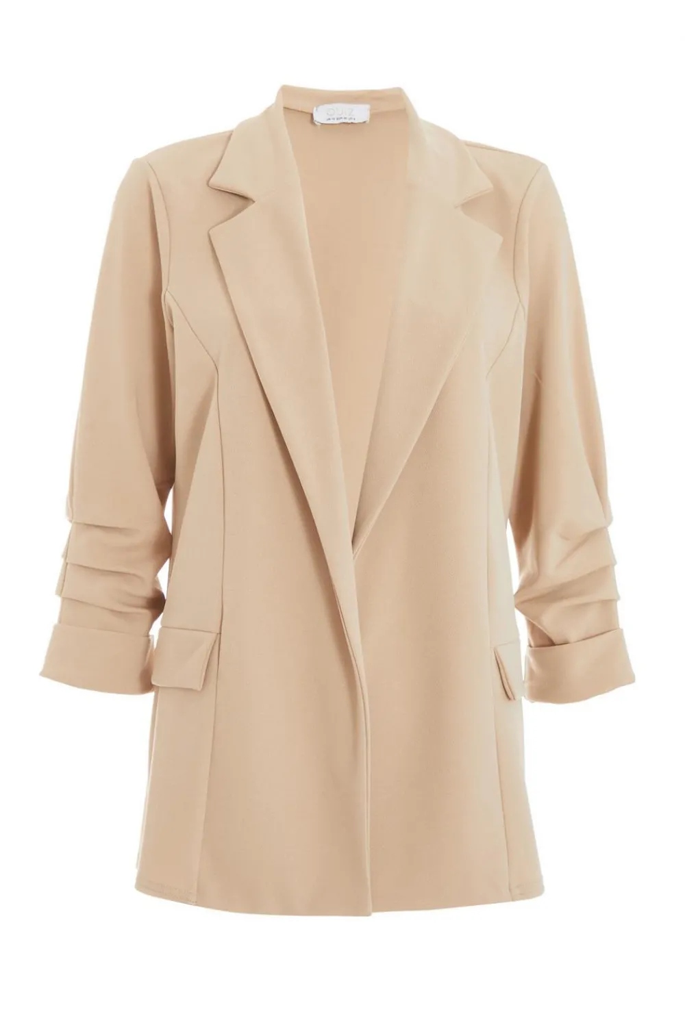Quiz Workwear|Modest>Ruched Sleeve Blazer