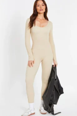 Quiz Everyday Essentials|Casual Clothing>Seamless Long Sleeve Jumpsuit
