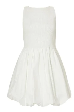 Quiz Summer Clothes|Holiday>White Bubble Hem Mini Dress