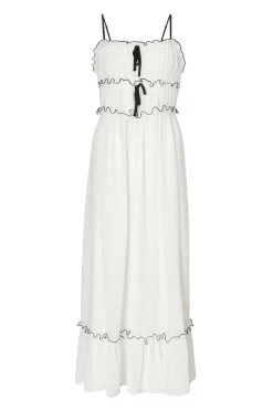 Quiz Summer Clothes|Holiday>White Chiffon Strappy Midaxi Dress