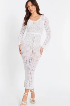 Quiz Holiday|Crochet>Crochet Maxi Dress