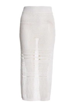 Quiz Skirts|Holiday>Crochet Midi Skirt