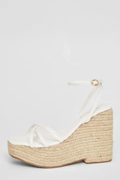 Quiz Wedges|Holiday Shoes>Cross Strap High Wedges