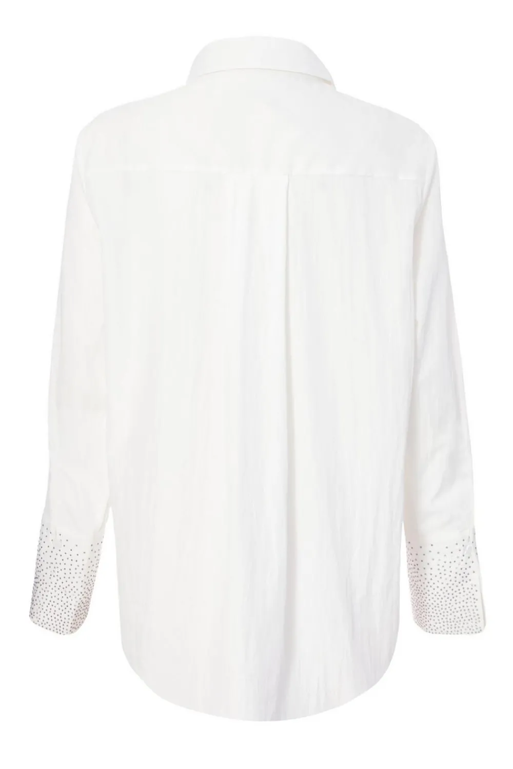 Quiz Shirts & Blouses|Day Tops>White Diamante Cuff Shirt