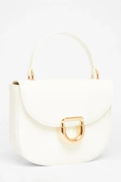 Quiz Bags|Shoe & Bag Sets>Faux Leather Top Handle Bag