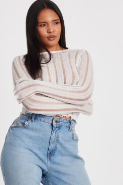 Quiz Day Tops|Tops>Knitted Diamante Jumper