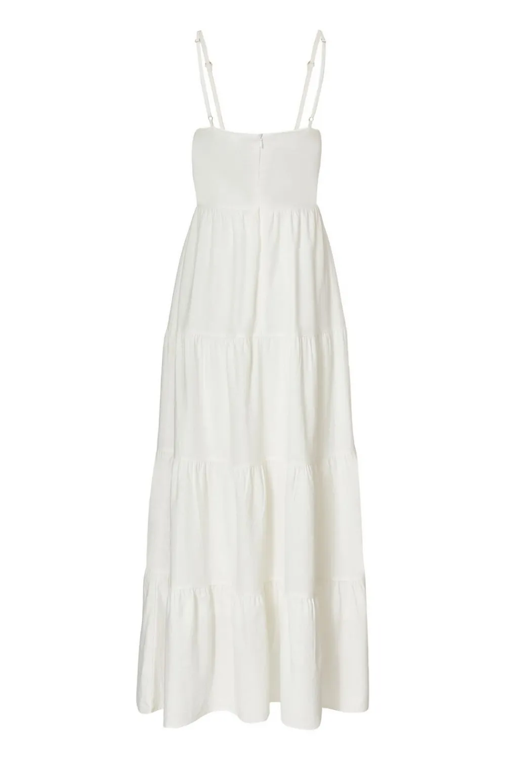 Quiz Summer Clothes|Holiday>White Linen Corset Maxi Dress