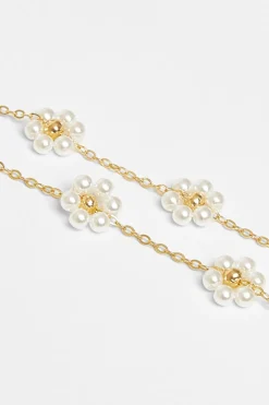 Quiz Jewellery Sets|Jewellery>White Pearl Daisy Necklace