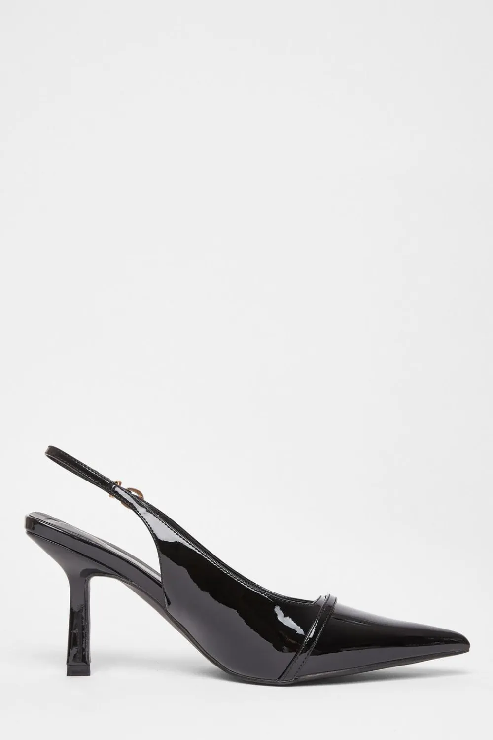 Quiz Wide Fit|Occasion Shoes>Wide Fit Slingback Court Heels