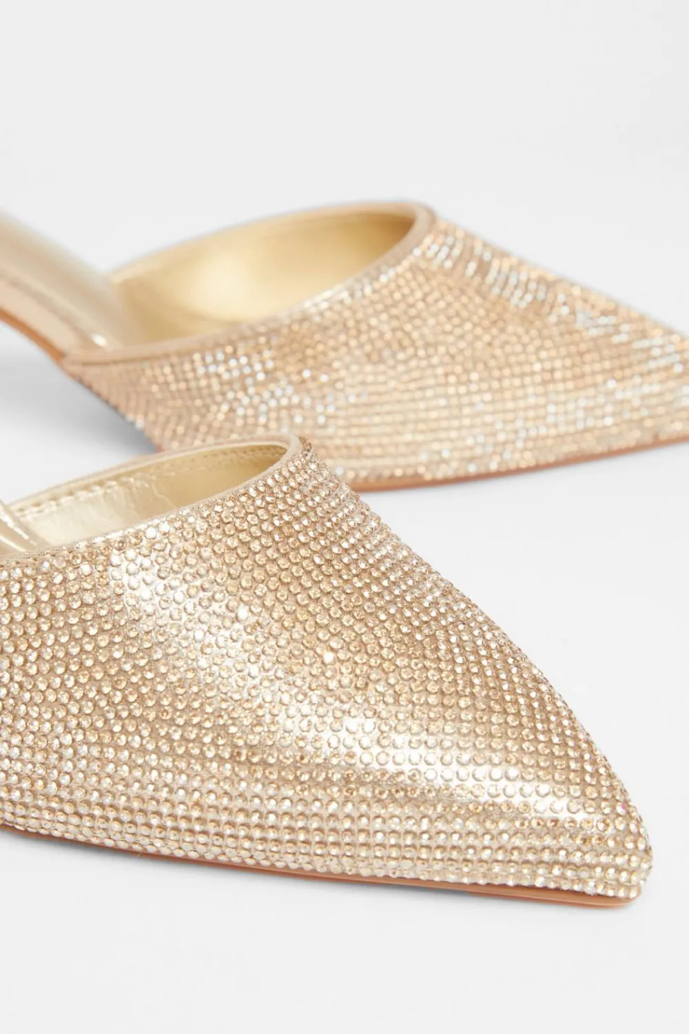 Quiz Wide Fit|Occasion Shoes>Wide Fit Diamante Court Heels