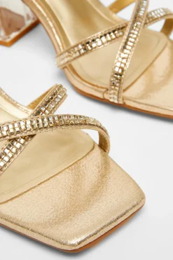 Quiz Wide Fit|Occasion Shoes><noscript><img width=