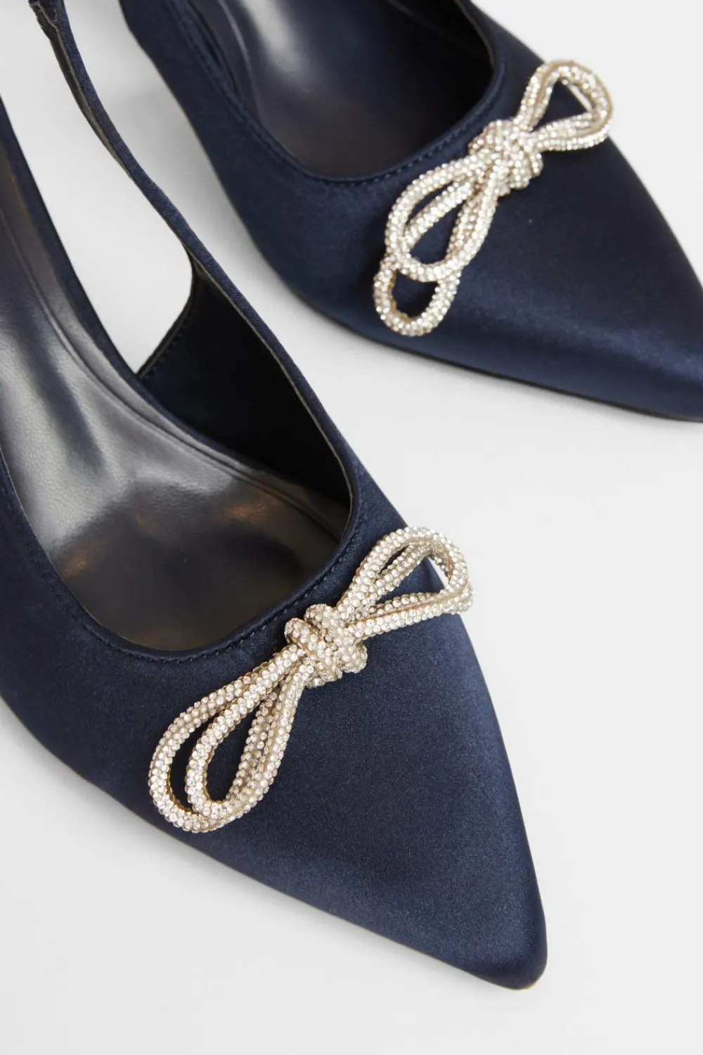 Quiz Wide Fit|Occasion Shoes>Wide Fit Sling Back Heels
