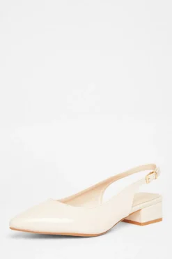 Quiz Wide Fit|Pumps>Wide Fit Faux Leather Pumps