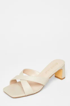 Quiz Wide Fit|Heels>Wide Fit Mule Heels