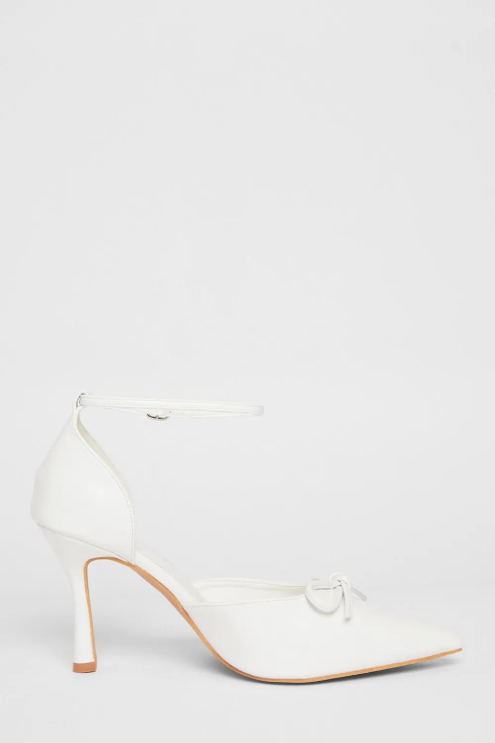 Quiz Wide Fit|Occasion Shoes>Wide Fit Patent Bow Heels