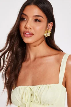 Quiz Wedding Accessories|Jewellery>Floral Stud Earrings