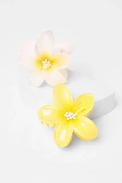 Quiz Holiday Accessories|Hair Accessories>Flower Hair Claw Set