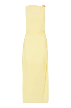 Quiz Day At The Races|Christening Guest>Gold Buckle Midaxi Dress