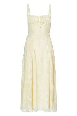 Quiz Evening Dresses|Christening Guest>Jacquard Ruched Midaxi Dress